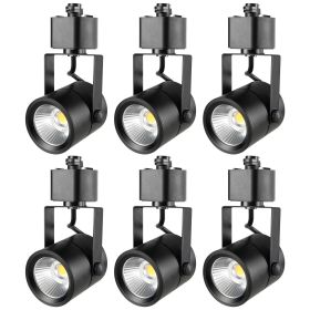 VEVOR LED Track Lighting Heads, 6.5W 3000K 470lm Warm White, Dimmable H Type Track Light Head