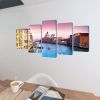 Canvas Wall Print Set Venice 79" x 39"