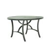 48" Round Dining Table; Aluminum Frame Best Patio Furniture