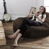 Jaxx 4 ft Lounger Bean Bag, Chocolate