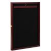 Jersey Frame Display Case with Lengthened Hanger for Baseball Basketball Football Hockey Sport Shirt and Uniform, Brown