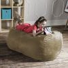 Jaxx 4 ft Lounger Bean Bag, Camel