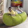 Jaxx 4 ft Lounger Bean Bag, Lime