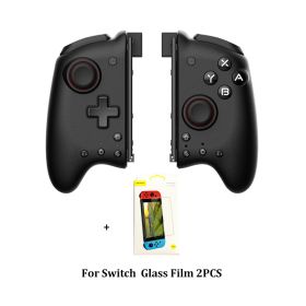 M6 Gemini Game Console Controller for Nintendo Switch Joypad Left Right Handle Grip for Nintend Switch OLED Gamepad (Bundle: M6, Color: Kit10)