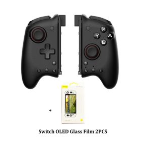 M6 Gemini Game Console Controller for Nintendo Switch Joypad Left Right Handle Grip for Nintend Switch OLED Gamepad (Bundle: M6, Color: Kit9)