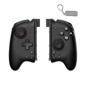 M6 Gemini Game Console Controller for Nintendo Switch Joypad Left Right Handle Grip for Nintend Switch OLED Gamepad (Bundle: M6, Color: Kit5)