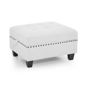 Ottoman for Modular Sectional (Color: Ivory)