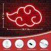 Cloud neon lights, USB Powered LED Neon Signs Night Light, Game Room Bedroom Living Room Decor Lamp Holiday Gift