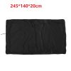 210D black oxford cloth billiard cover  Billiard table dust cover Furniture waterproof cover